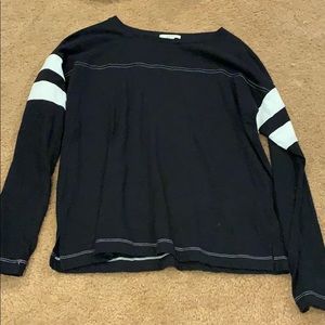 Forever 21 Long sleeve varsity tee shirt